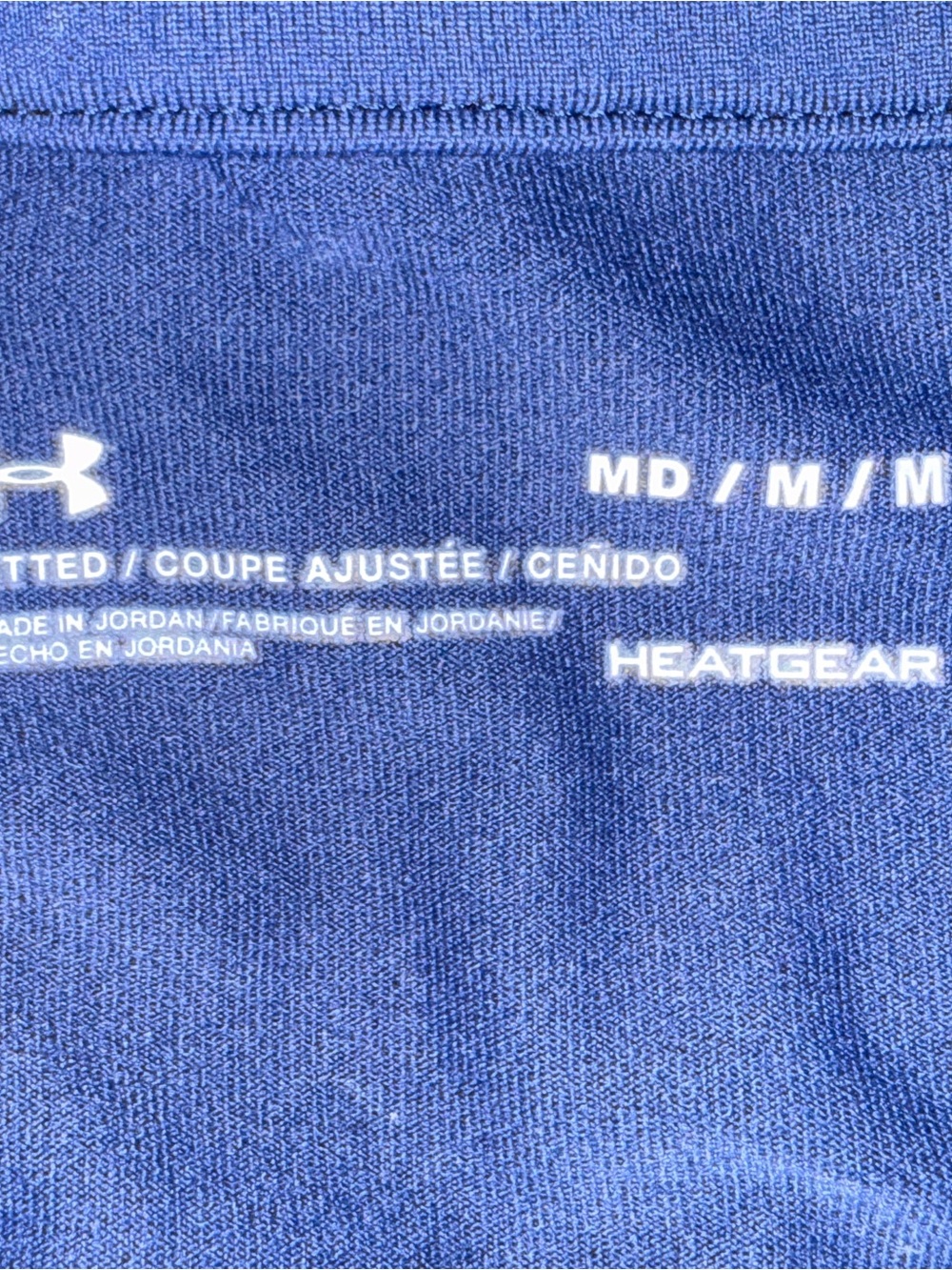 Under Armour Women’s Full-Zip Heatgear Jacket - Navy Blue - Picture 5 of 5